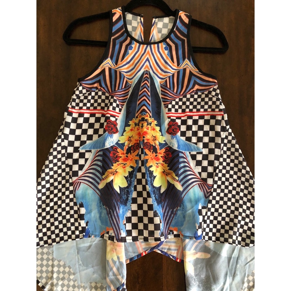 Brand new Colorful print shirt